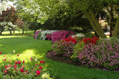 Inspiration for a traditional landscaping in Louisville.