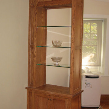 Living Room Custom Cabinets