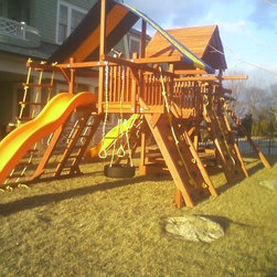 Swingsets for your backyard - Outdoor Playhouses