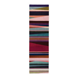 Refraction Bright Runner by Paul Smith for The Rug Company - Area Rugs
