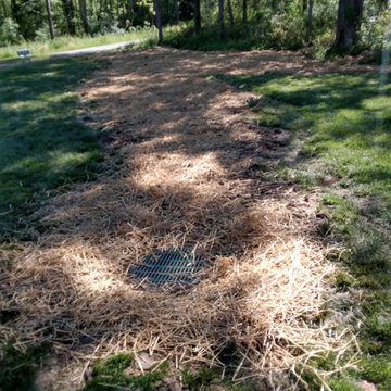 Grate installation/French drain