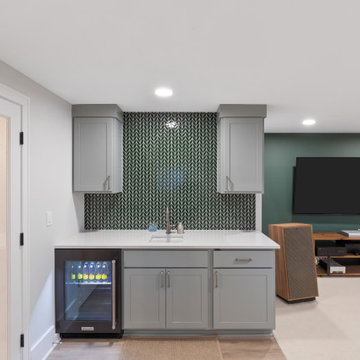 2-Story Basement Finish Parkville, MO