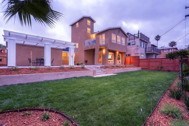 Trendy exterior home photo in San Diego