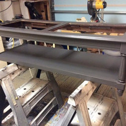 From Coffee Table To Bench for $40 - Upholstered Benches