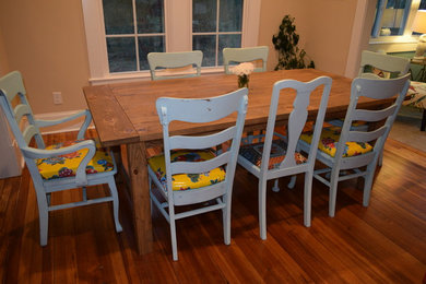 Farmhouse Dining Table for a Durham, North Carolina Home
