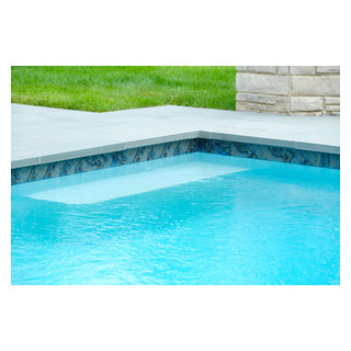 Highland Park Pool, Interior Hot Tub - Traditional - Pool - Chicago ...