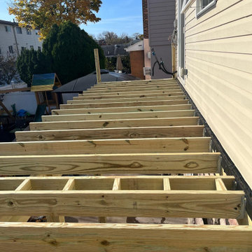 Framing the Deck Structure