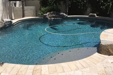 Example of a transitional pool design in Phoenix