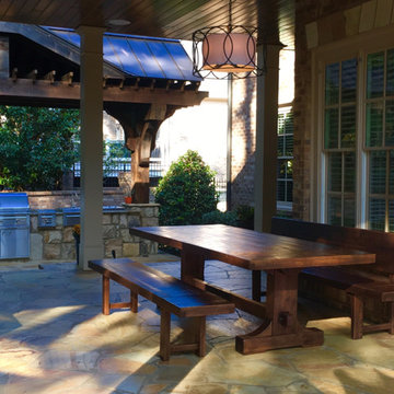 Emerson Trestle | Outdoor Dining Table