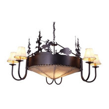 Wrought Iron Light Fixture Bottom