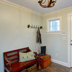 Serene entry hall - Traditional - Entry - New York - by