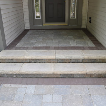 Aurora - Front Sidewalk & Porch