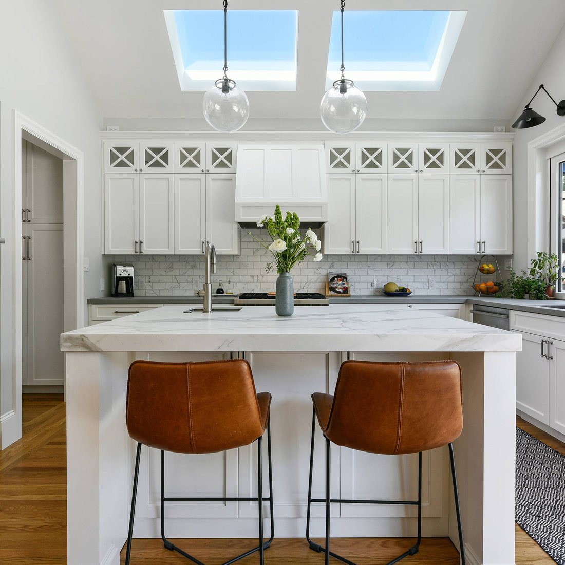 Elegant Painted Shaker Kitchen