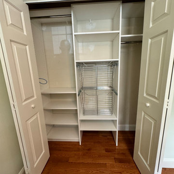 Reach-in closet
