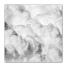 Clouds Ceramic Tile Wall Mural HZ500386-66S. 25.5" x 25.5"
