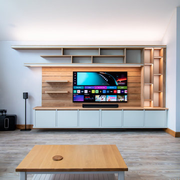 Floating Media Wall