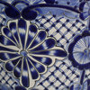 Small Blue Deco Talavera Ceramic Pot