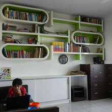 book shelves