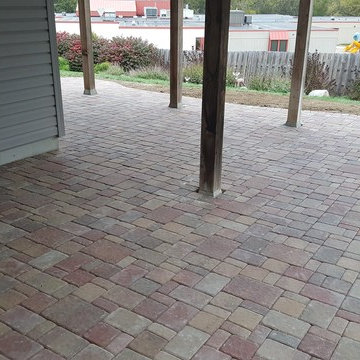 Willow Creek Cobblestone Paver Patio
