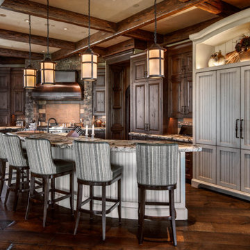 Rustic Elegance in Wolf Creek Ranch, Utah by Cameo Homes Inc.