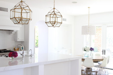 Kitchen - modern kitchen idea in Orange County