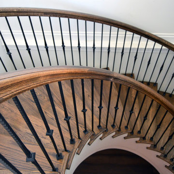 Project #34 | Elegant European Iron & Wood Staircase