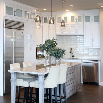 Clean and contemporary kitchen