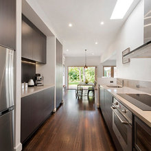 kitchen floor/cabint
