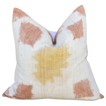 Kivili Organic Silk Ikat Pillow
