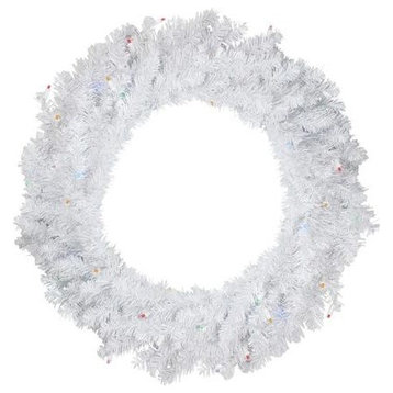 White 24" Sequoia Wreath
