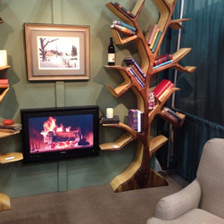 Custom Tree Bookcase - Bookcases