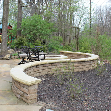 Upscale Patio in the Woods