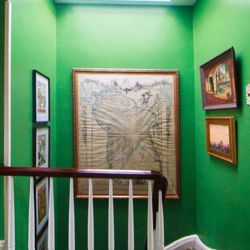 My Houzz: Vibrant Victorian Row House With Midcentury Style