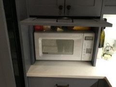 what is the smallest built in microwave available???