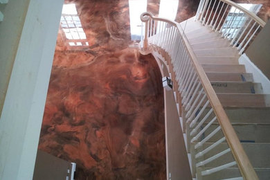Inspiration for a modern living room remodel in Dallas