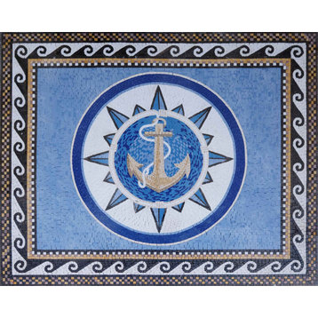 Roman Mosaic Artwork- The Anchor