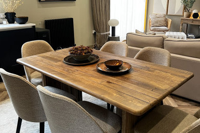 Inspiration for a large scandinavian living room in Sussex.