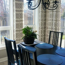 Living and Dining Rooms - Curtains