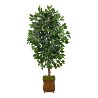 41 Fishtail Artificial Fern Planter Filler Bush (60 tips