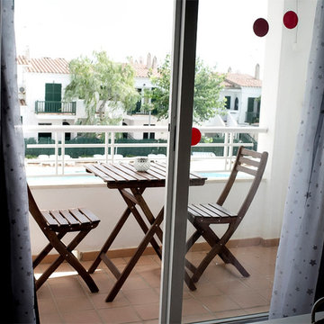 Decoración apartamento en Cala en Blanes - Menorca