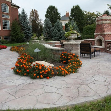 Outdoor Fireplace