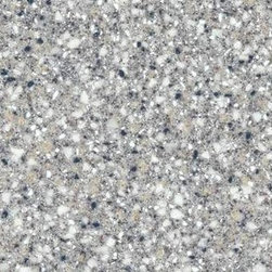 Corian&reg; Platinum has a light, neutral gray base with predominantly large flecks. - Products