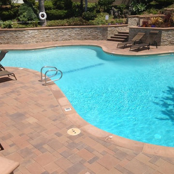 Condo Complex Pool Deck in Torrance