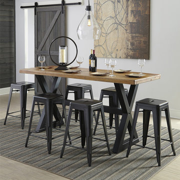 GABRIEL COUNTER HEIGHT DINING TABLE | Foundry45 by Star Furniture