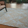 Uttermost Toulouse 5 x 8 Rug In Damask Pattern 73007-5
