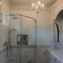 framed shower enclosure