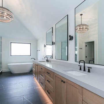 Modern Farmhouse Modified Hampton | Oak Bluff Estates Lemont, IL
