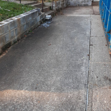 Retaining Wall - Stone | Walkway - Concrete Steps