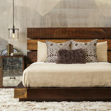Mountain sanctuary Iggy platform queen bed