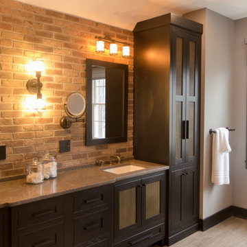 Industrial Master Bath in Blue Bell, PA